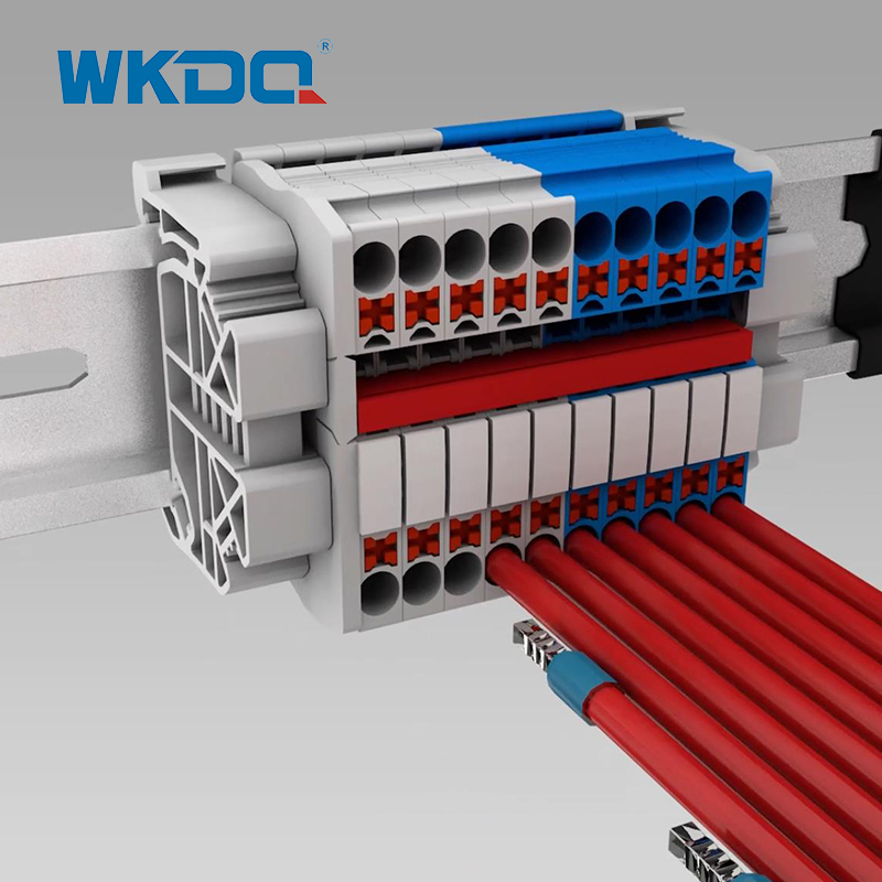 WONKE ELECTRIC - Устаўныя клеммныя блокі, павышэнне эфектыўнасці праводкі на 50%