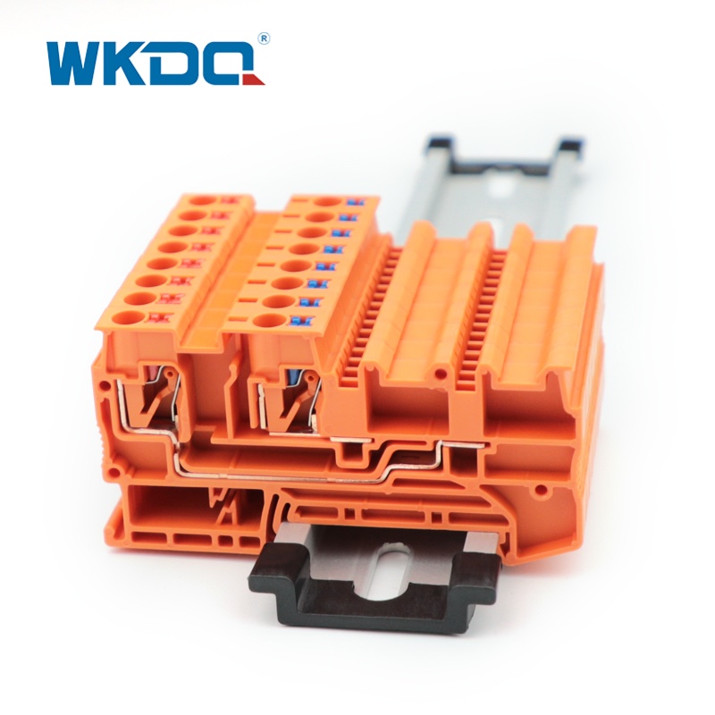 Ptio-in2.5/3 2,5mm2 Датчык прывад DIN-чыгуначны блок сілавога тэрмінала
