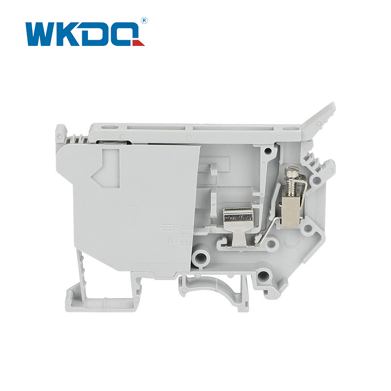 JUK 5-HESILED Латуневая металічная шруба ў клеммнай калодцы, ізаляваная клеммная калодка