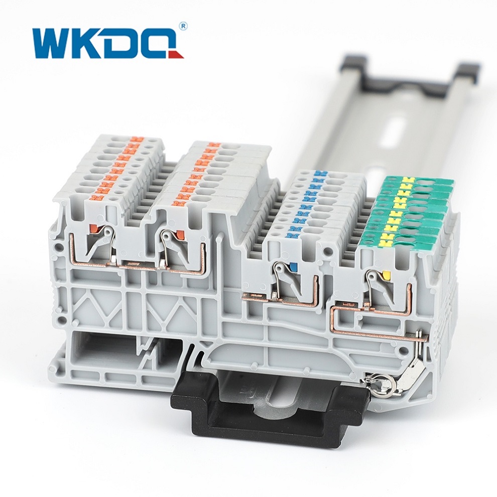 PTIO1.5/S/3 PE Push In злучэнне зазямлення Клеммная калодка Датчык Actuato